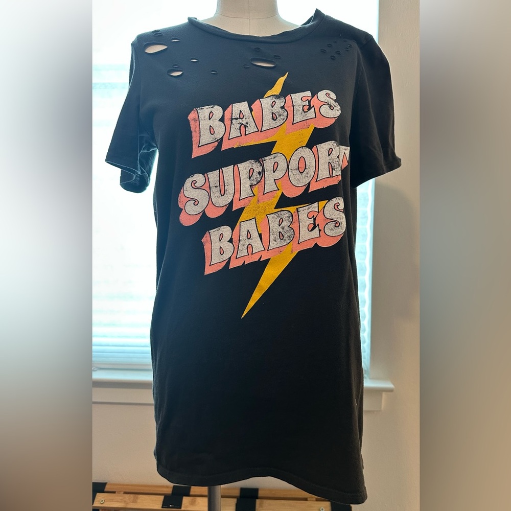 Black Graphic Tee